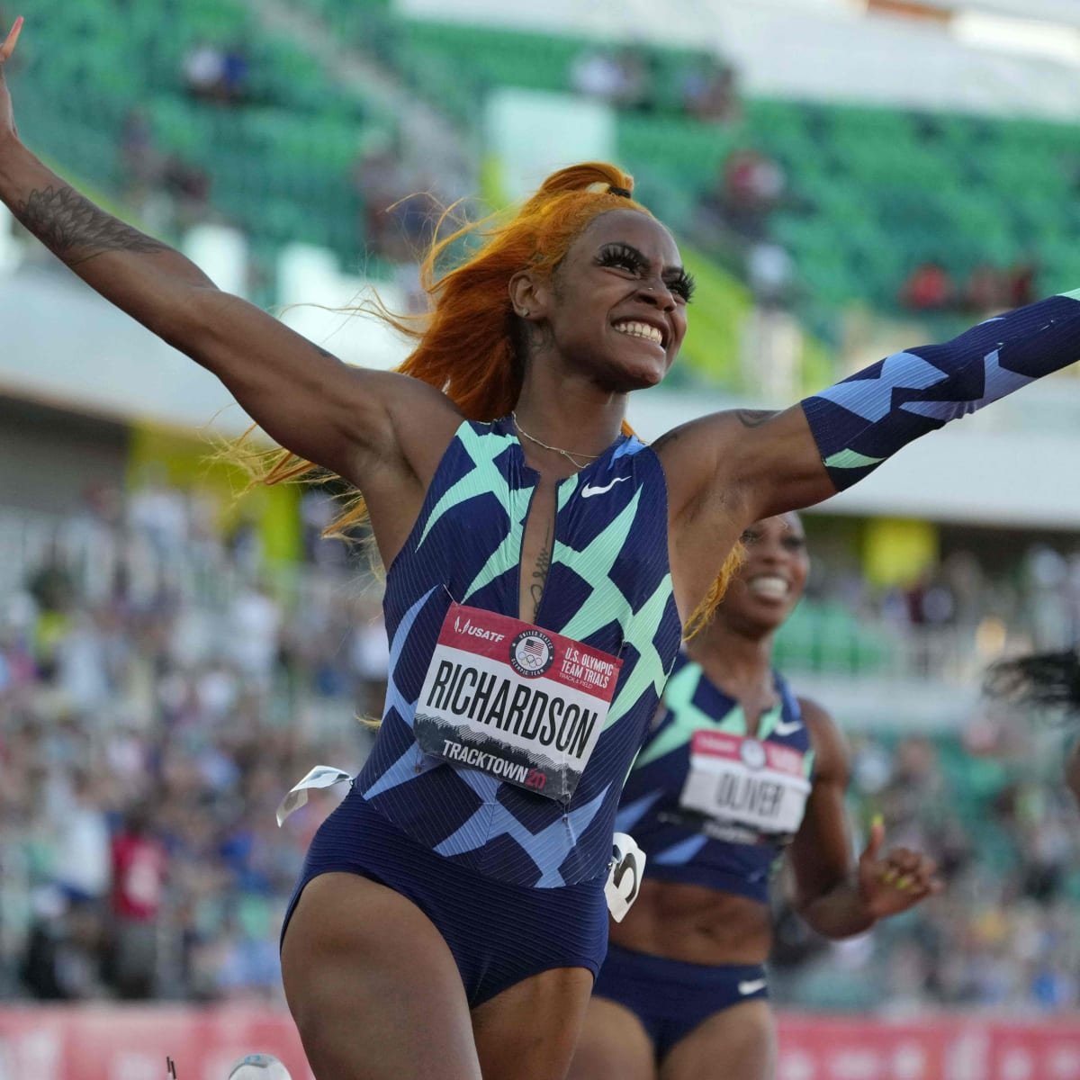 Sha'carri Richardson is now the quickest female in America a heart